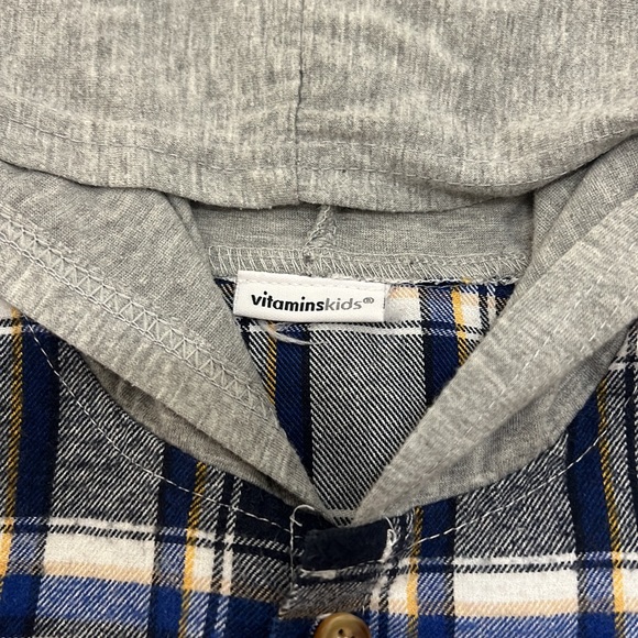 Vitamins Kids Cotton hooded flannel - Picture 2 of 10